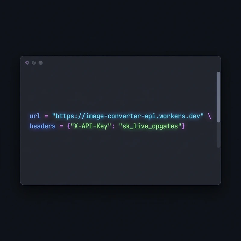 Serverless Image API screenshot 2