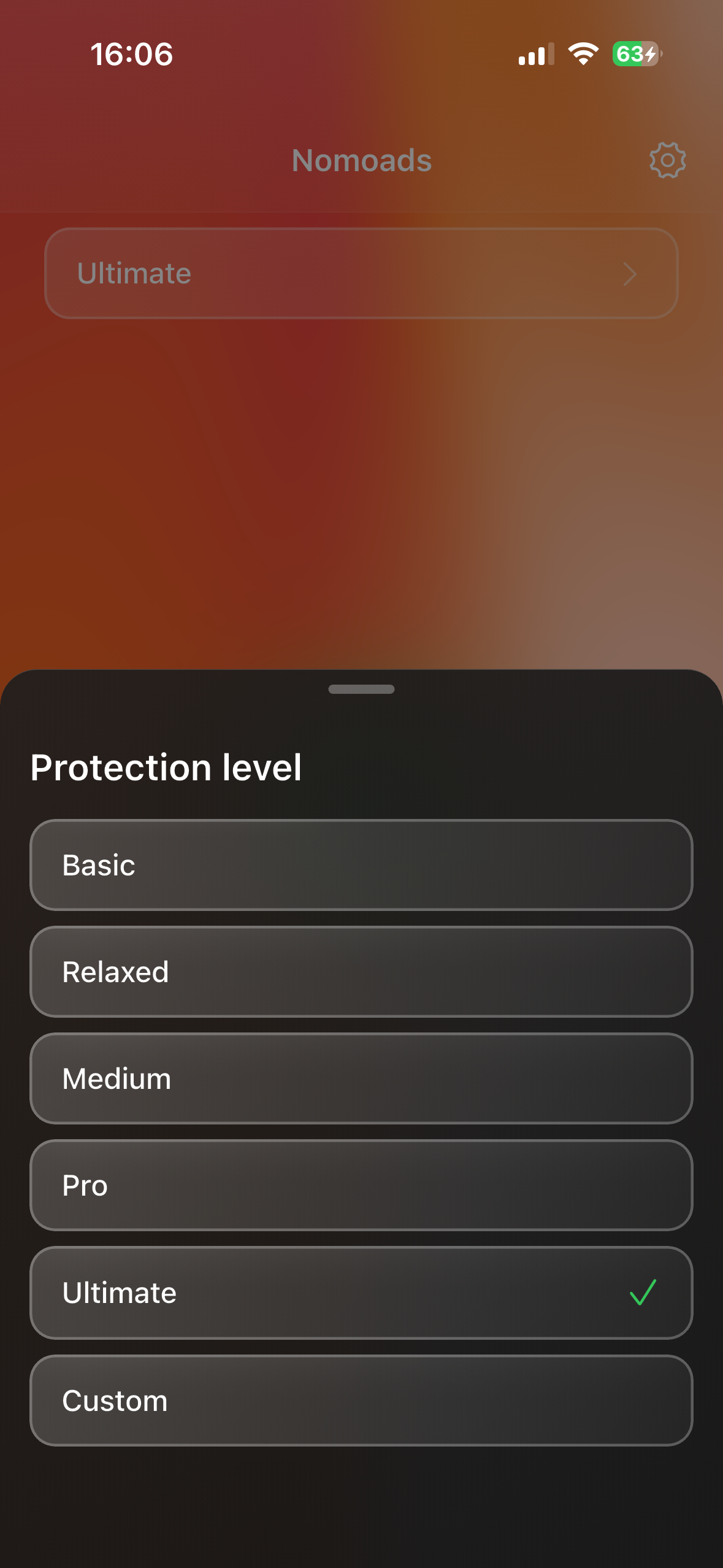 Nomoads - Screenshot 2 showing product features and functionality