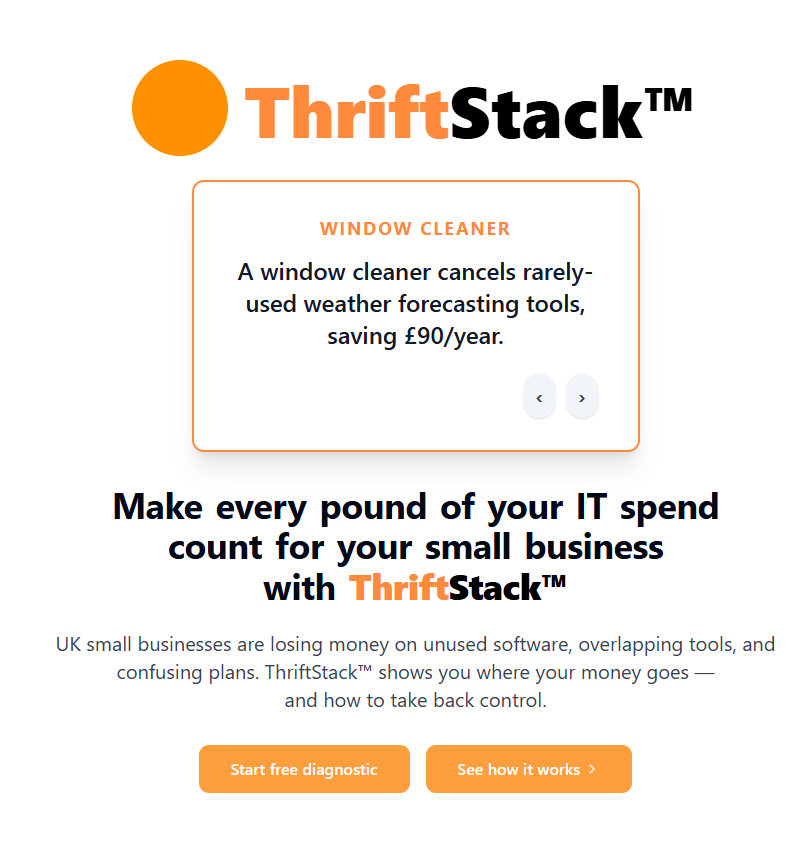 Thriftstack - Optimieren Sie Ihr kleines Unternehmen, das es ausgibt Medien 2
