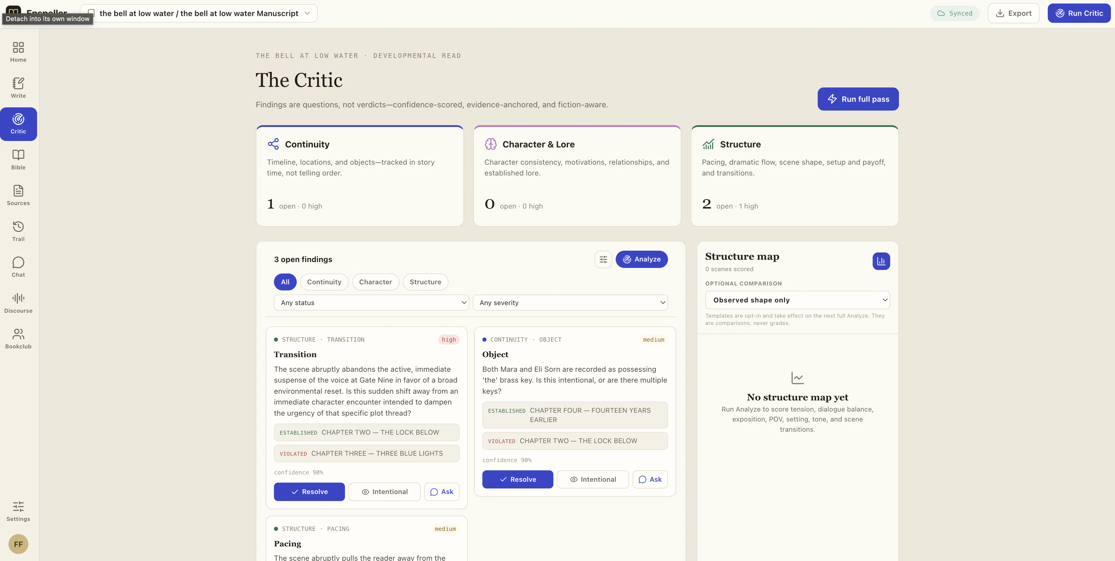 Enspeller — AI Analytical Writing Studio gallery image