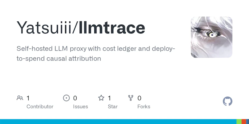 LLMTrace screenshot 1