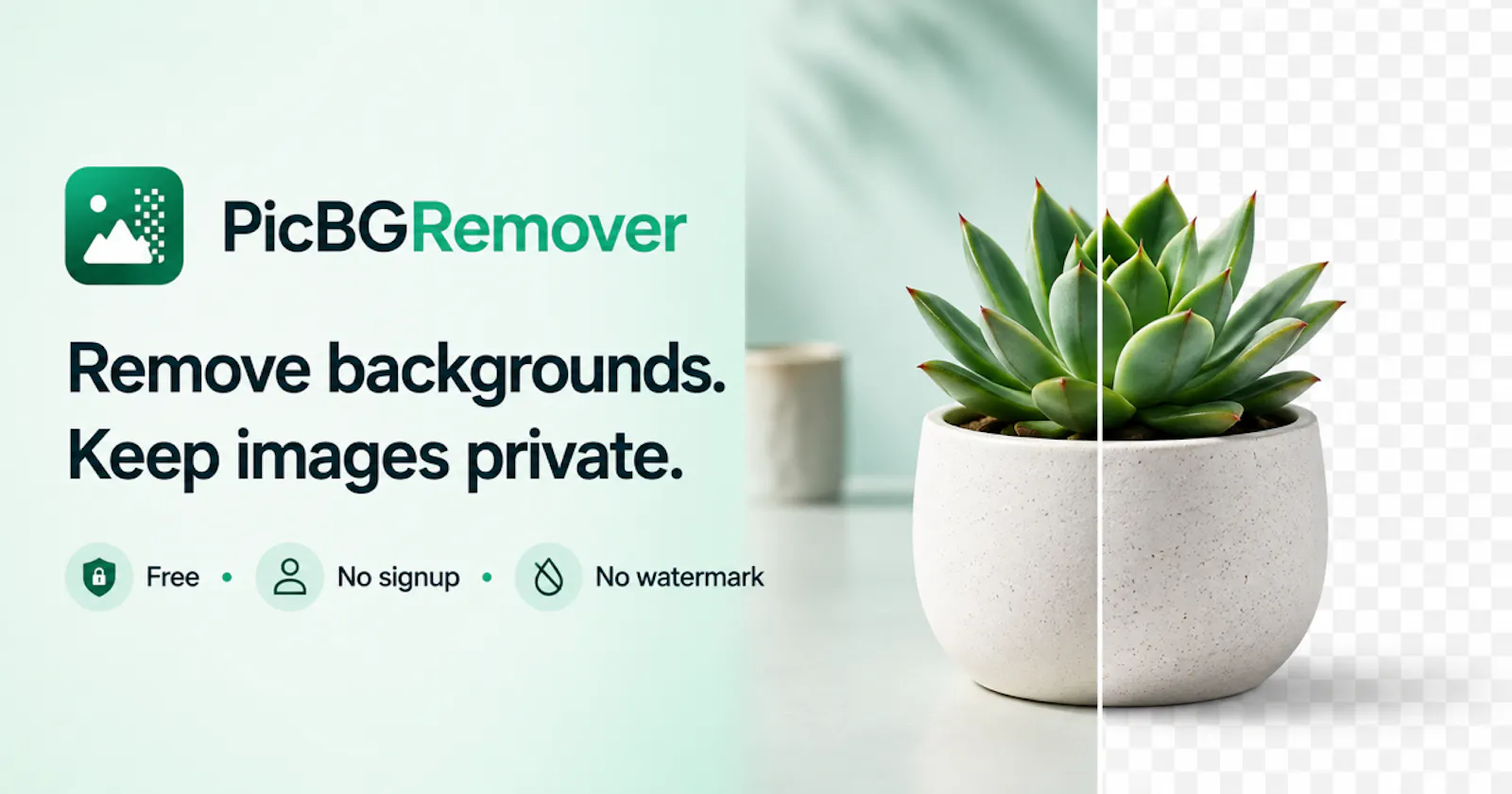 PicBGRemover screenshot 1