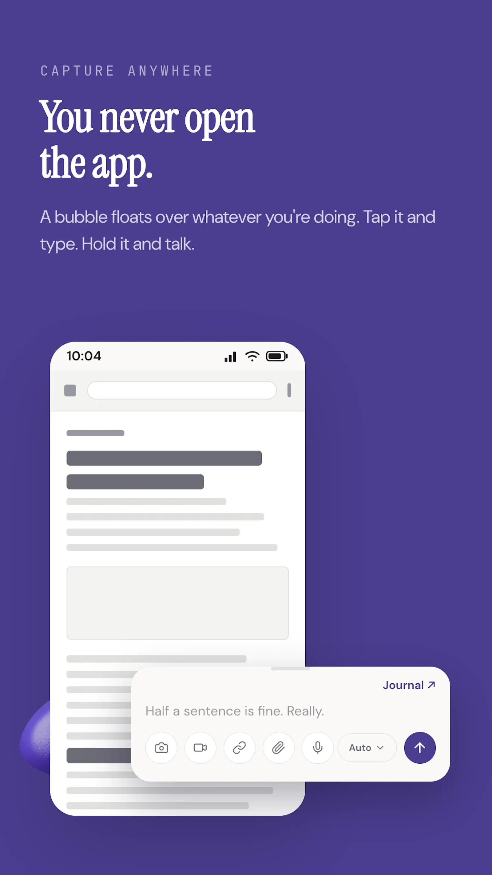 ThoughtLogger screenshot 2