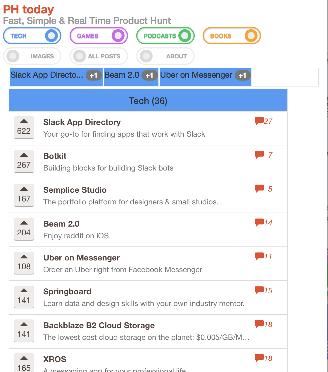 Product Hunt LIVE Calendar Image
