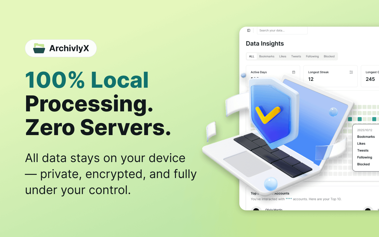 Archivlyx - Organizza, cerca e scarica il tuo archivio Twitter media 5