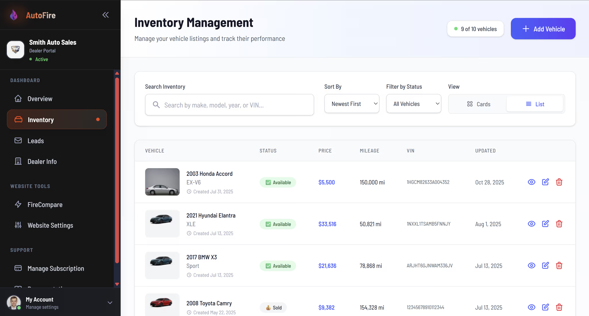 GoAutoFire - Main product screenshot demonstrating key features and user interface