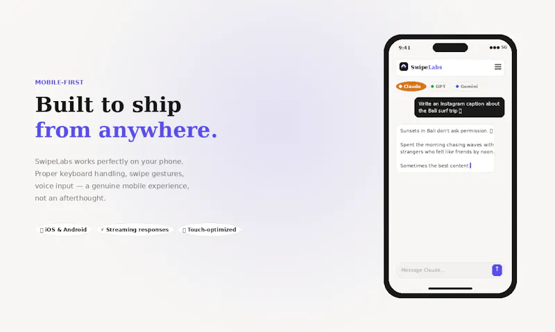 SwipeLabs.com screenshot 4