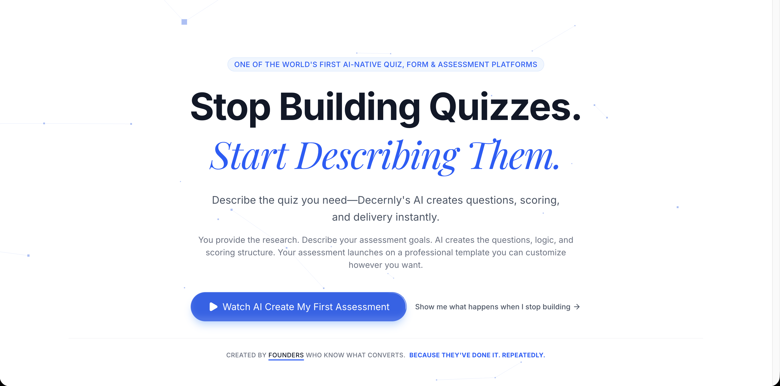 Decernly - Screenshot 2 showing product features and functionality