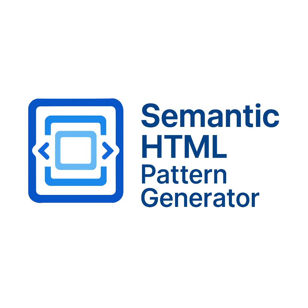 Semantic HTML Patter... logo