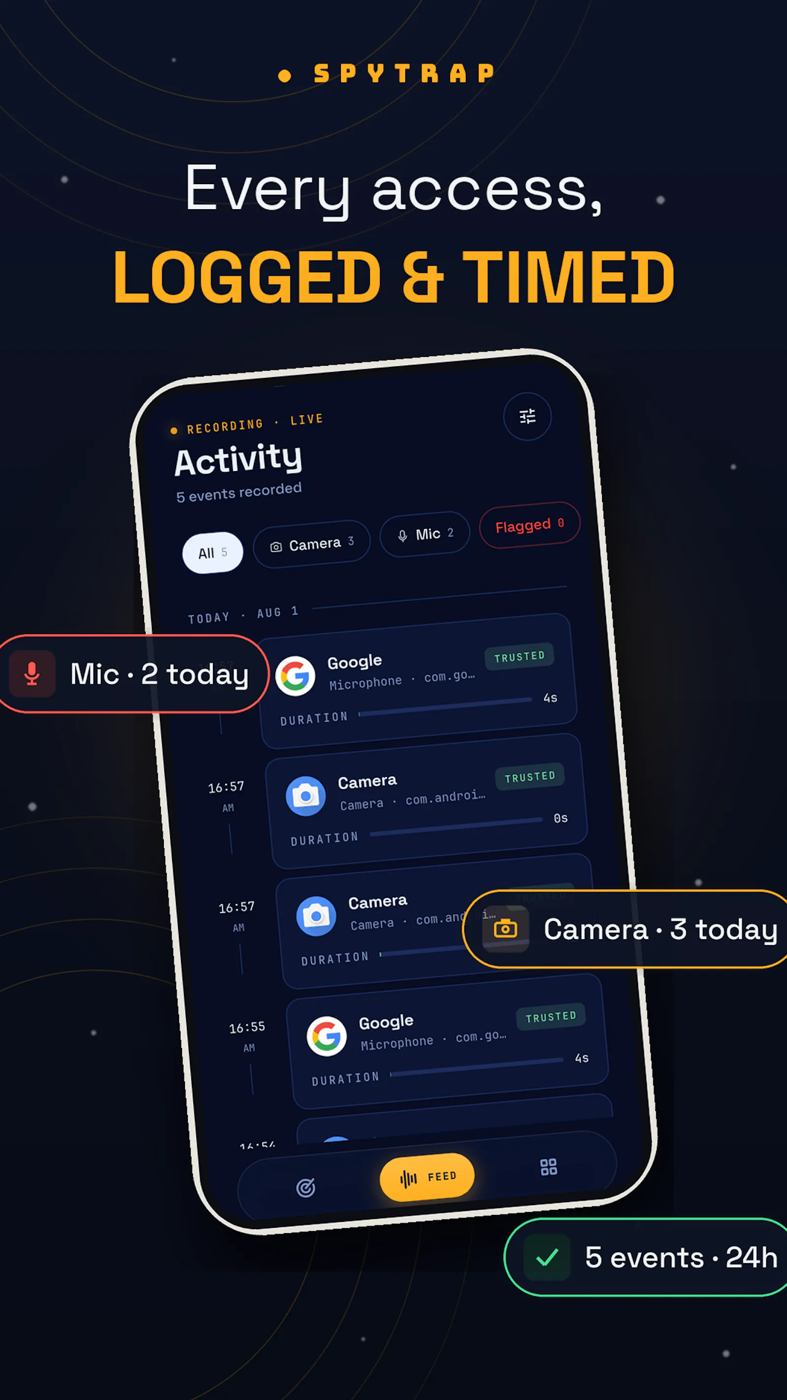 Spytrap — Is an app watching you? screenshot 7