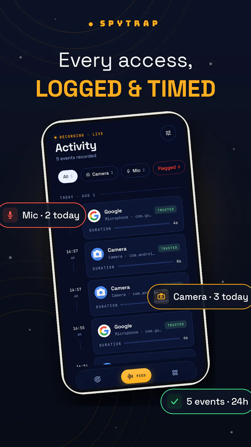 Spytrap — Is an app watching you? screenshot 7