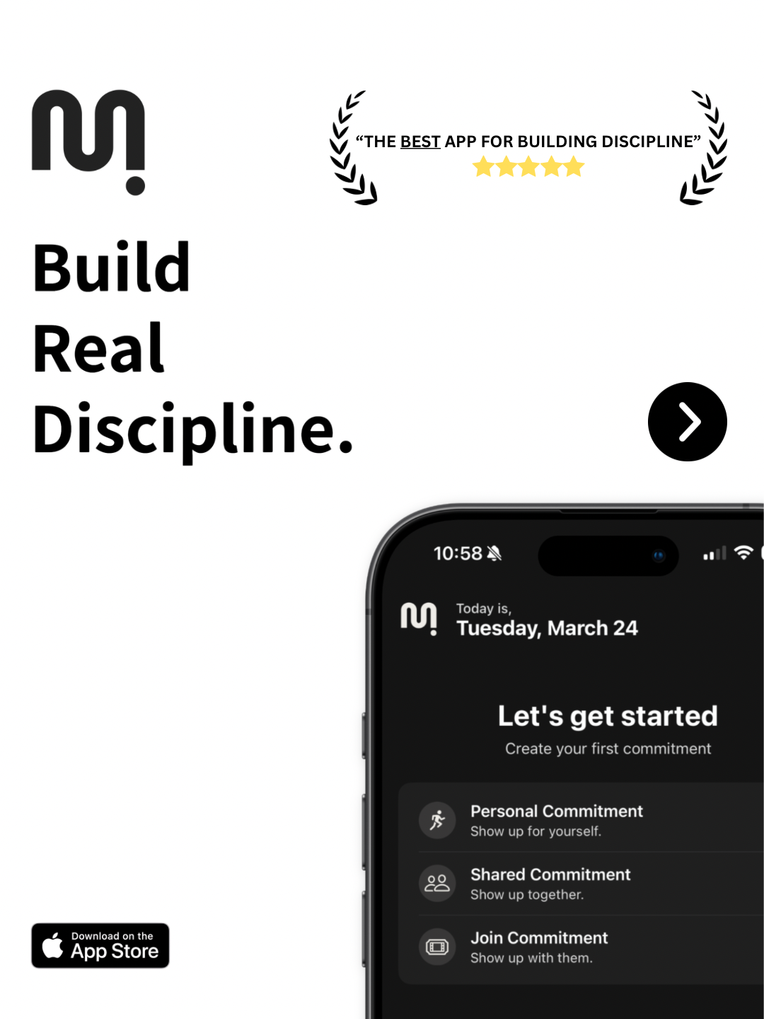 Merit. Show Up. Earn It. gallery image