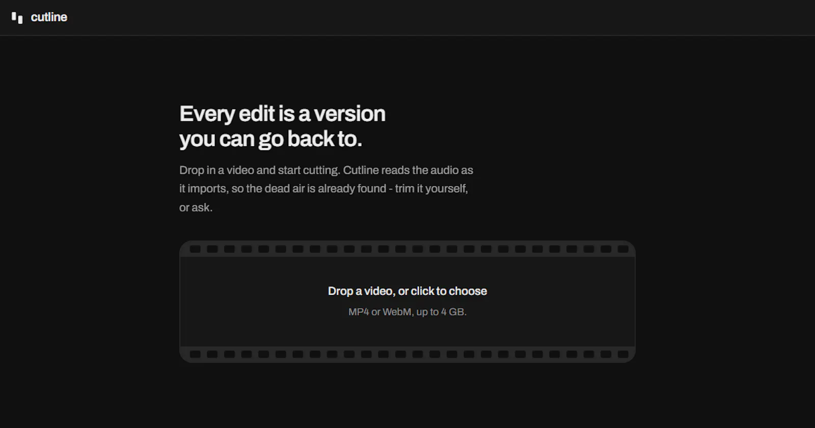 Cutline screenshot 1