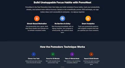 PomoNest gallery image