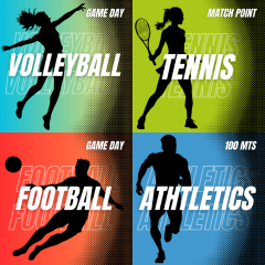 Customizable Canva Sports Designs