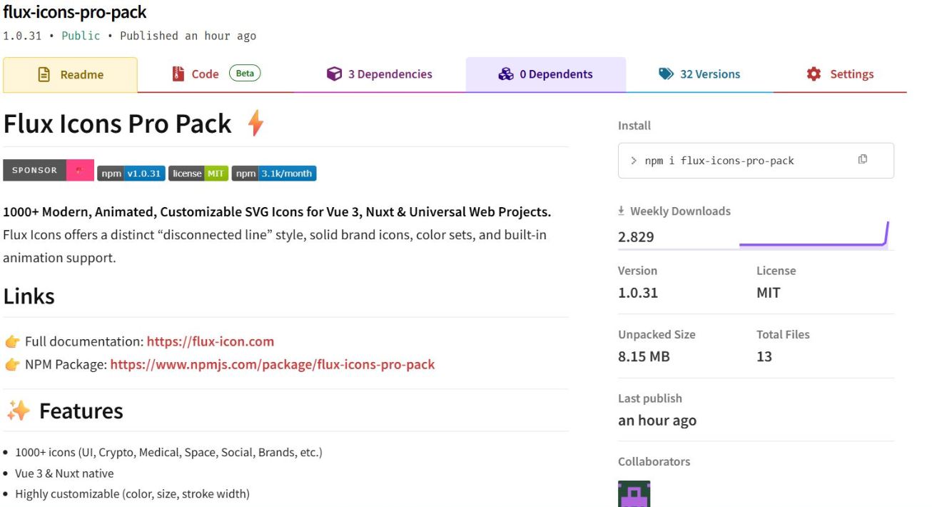 Flux Icons gallery image