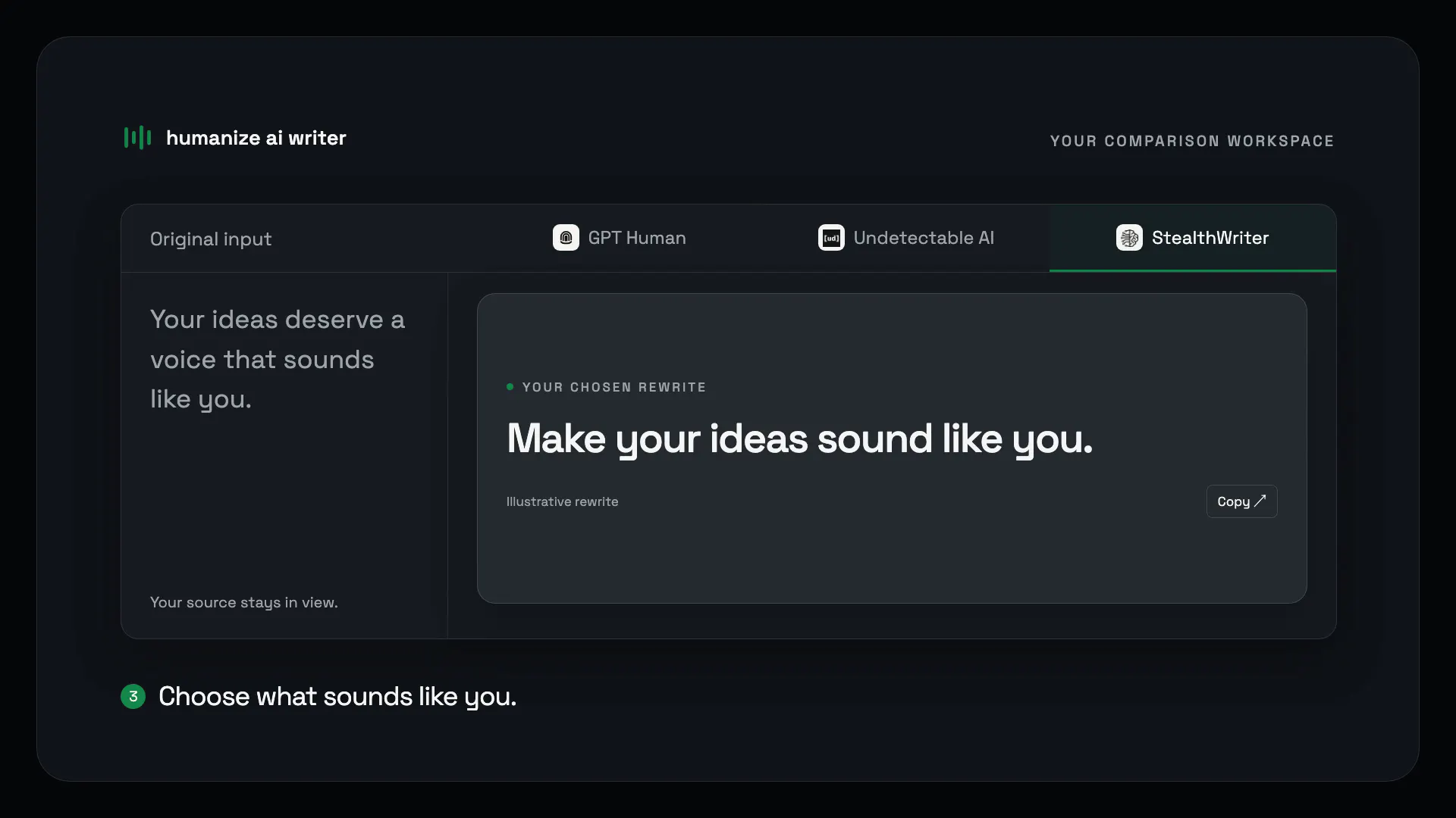 Humanize AI Writer gallery image