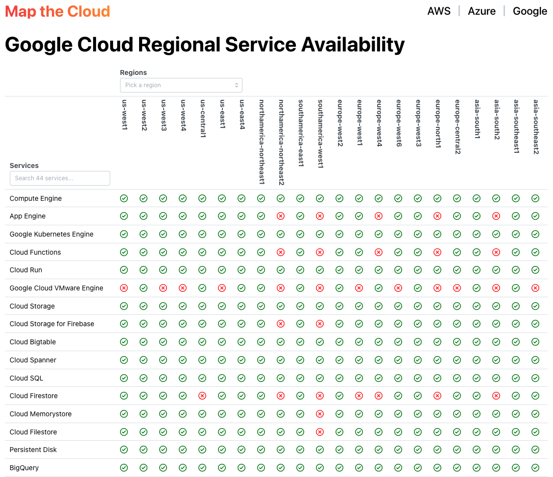 Map the Cloud gallery image