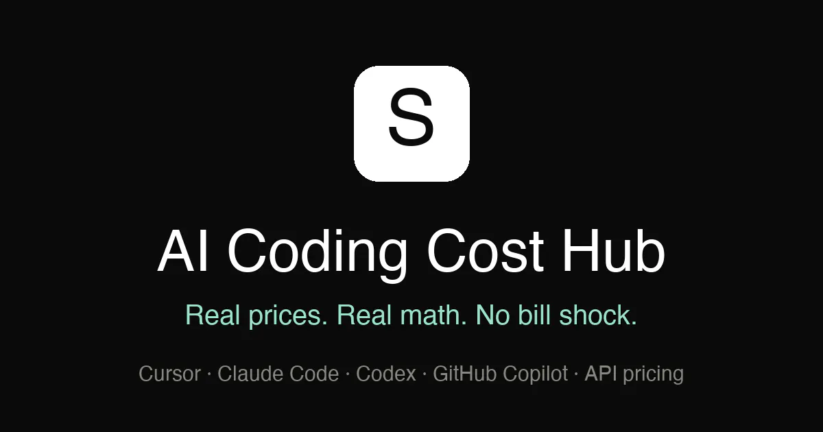 AI Coding Cost Hub gallery image