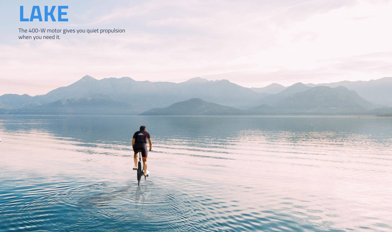 Hydrofoil Bike by Manta5 gallery image