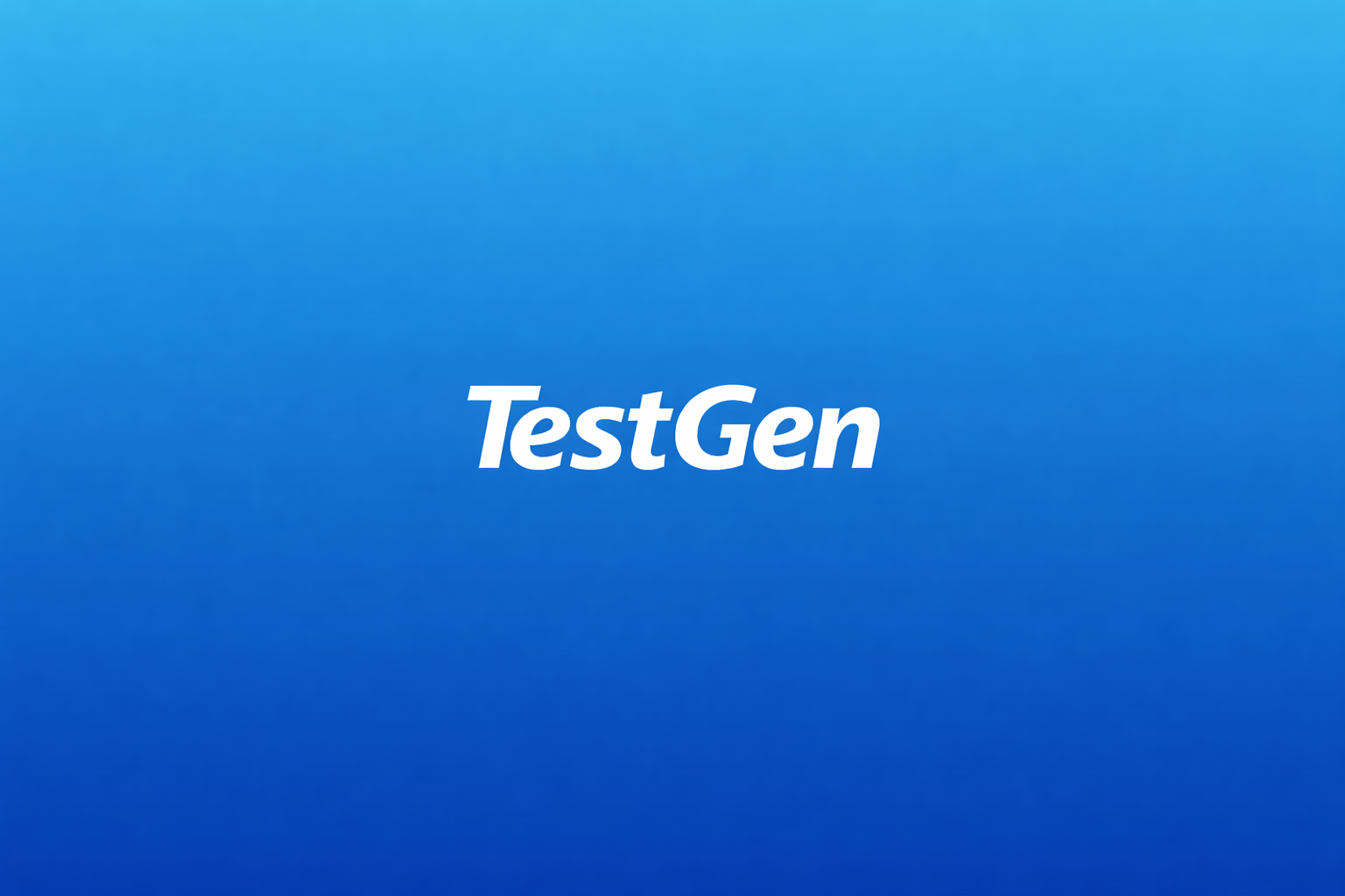 TestGen - Main product screenshot demonstrating key features and user interface