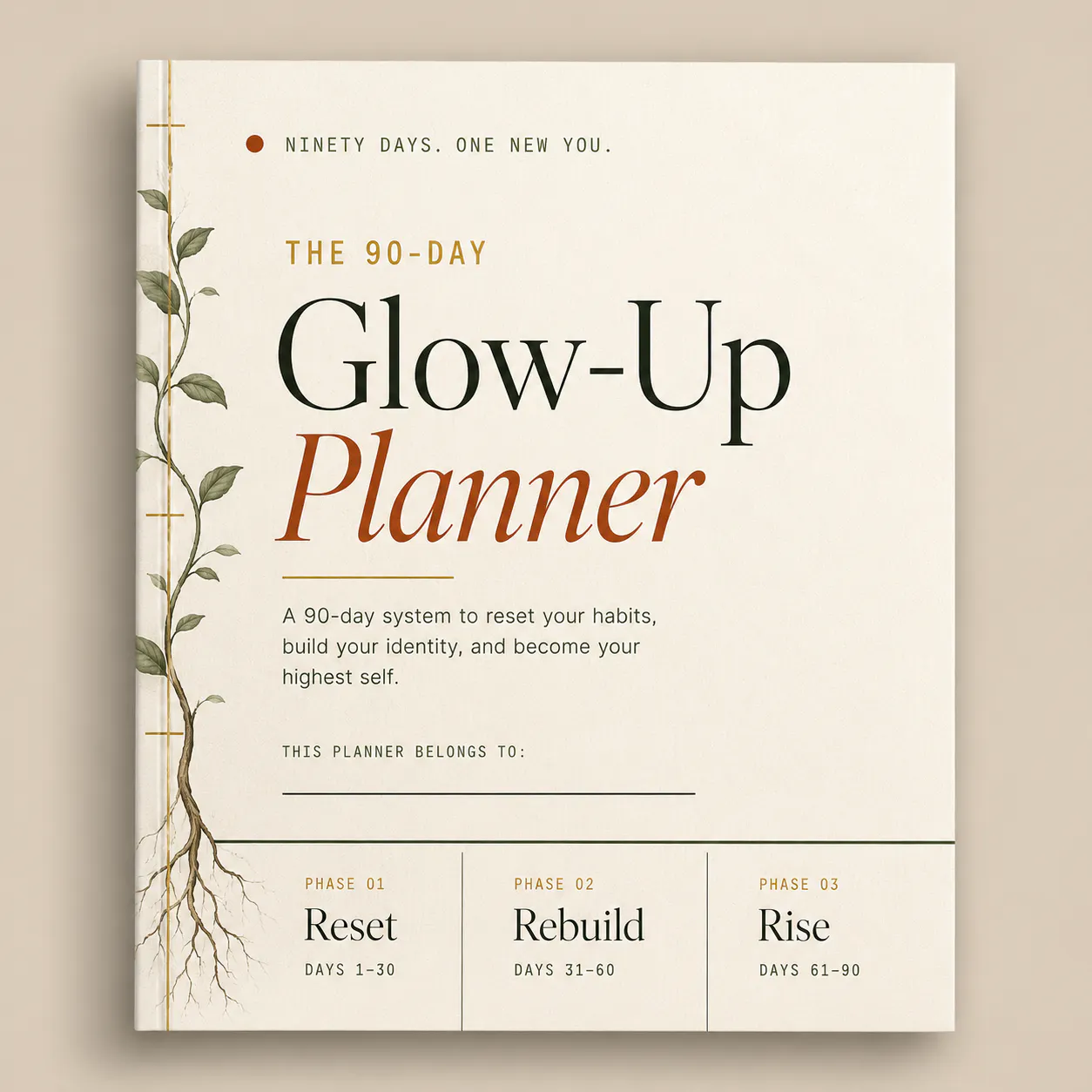Glow-Up Notion Planner  gallery image