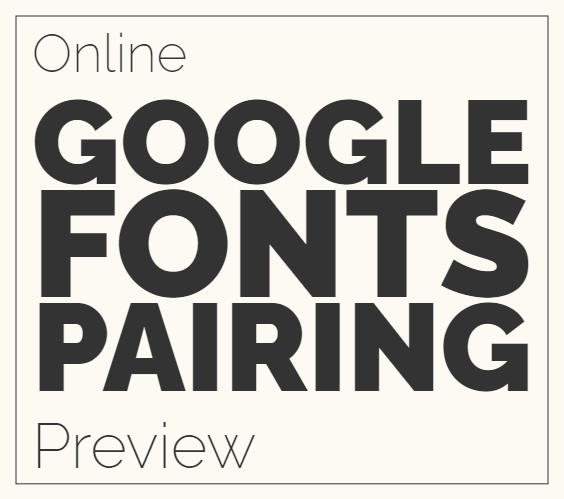 Média Aperçu des polices en ligne - Aperçu comment Google Fonts fonctionnera sur votre site 1