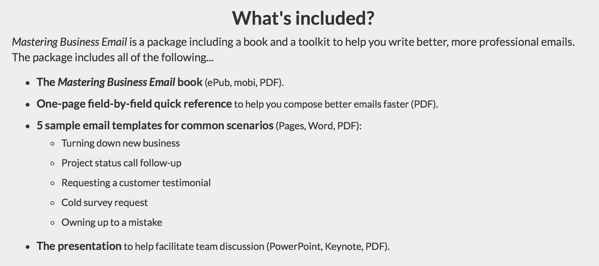 Mastering Business Email gallery image