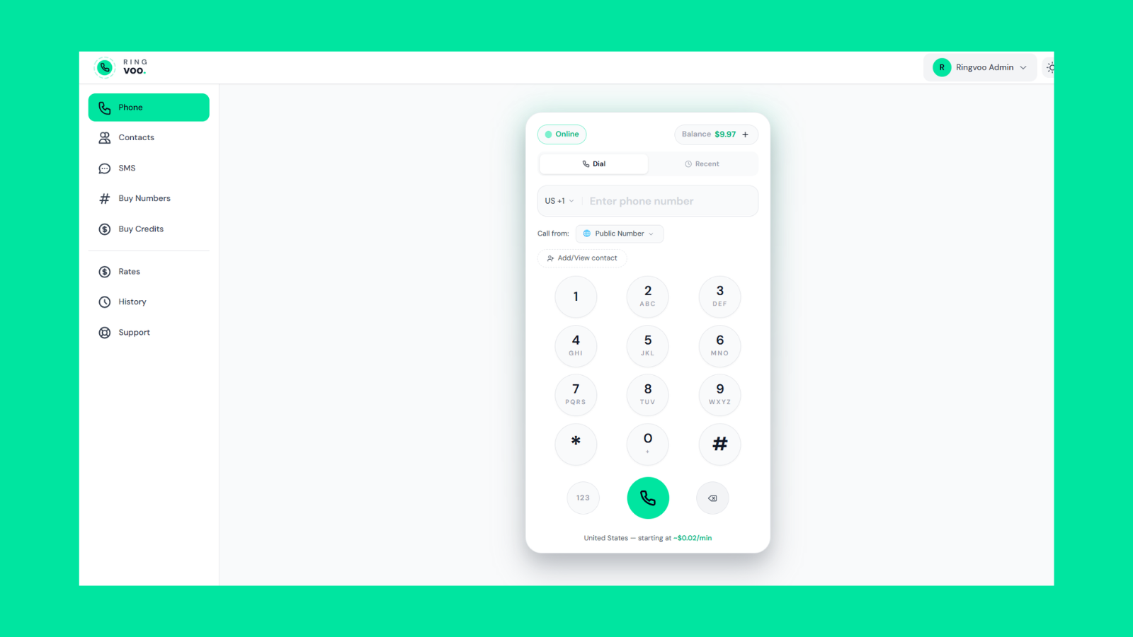 Ringvoo — Affordable Global Calling gallery image