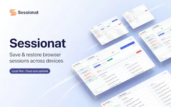 Sessionat tab session manager gallery image