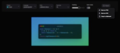 Code2Image gallery image