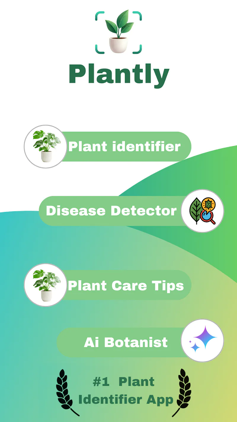 Plantly: Plant ID & Care Guide screenshot 1