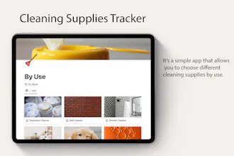 Cleaning Supplies Tracker gallery image
