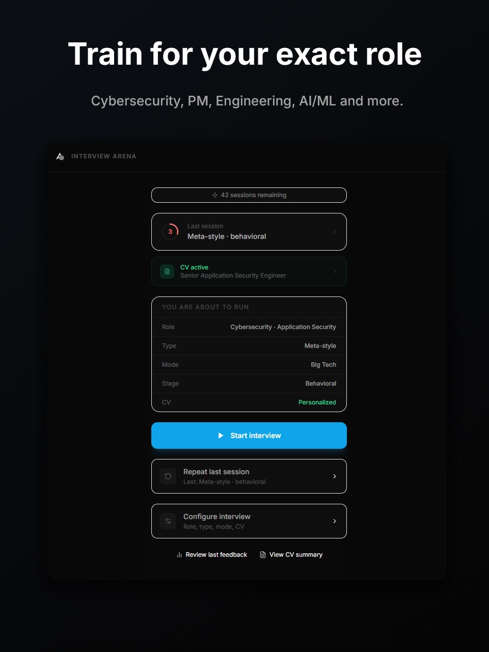 Interview Arena gallery image