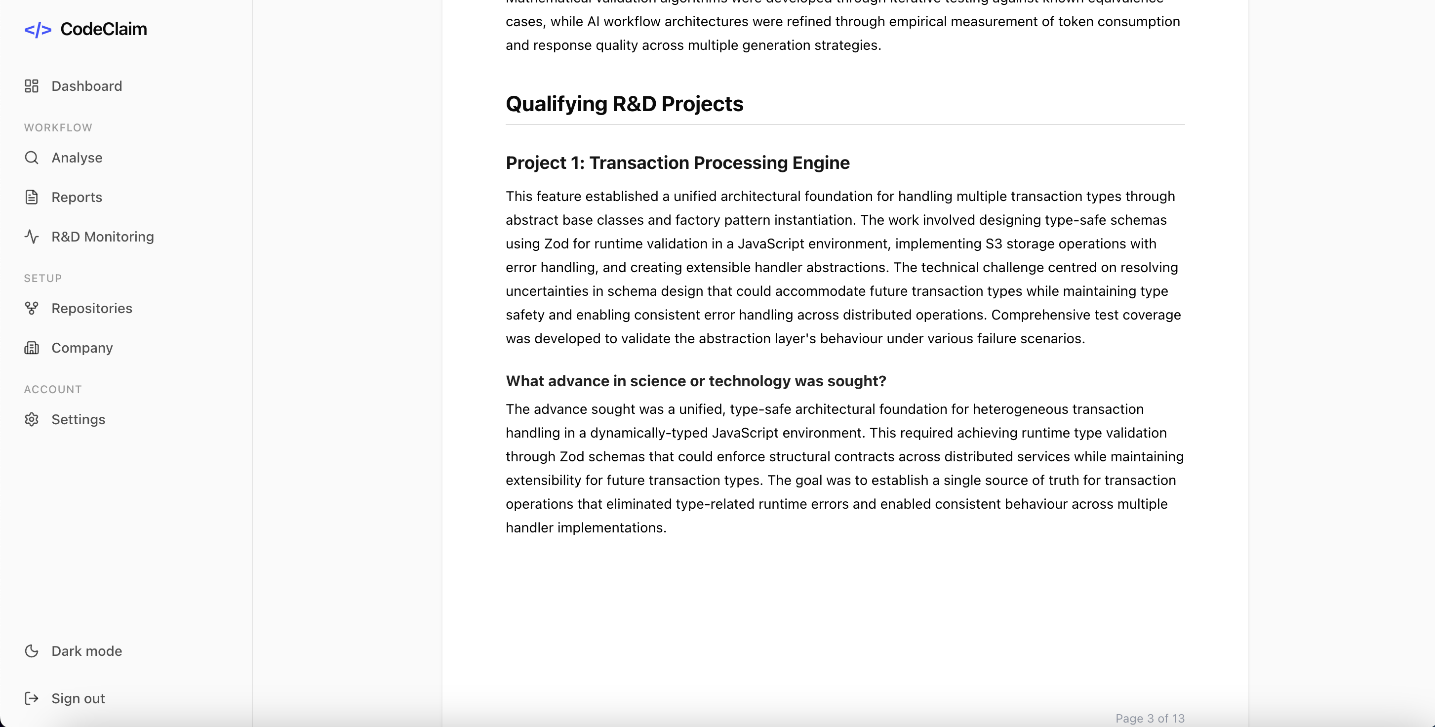 CodeClaim gallery image