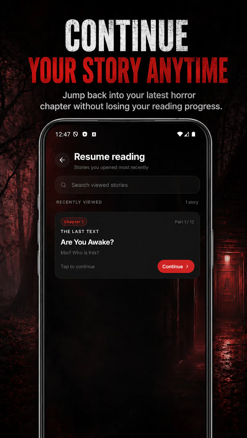 Horror Chat Stories screenshot 7