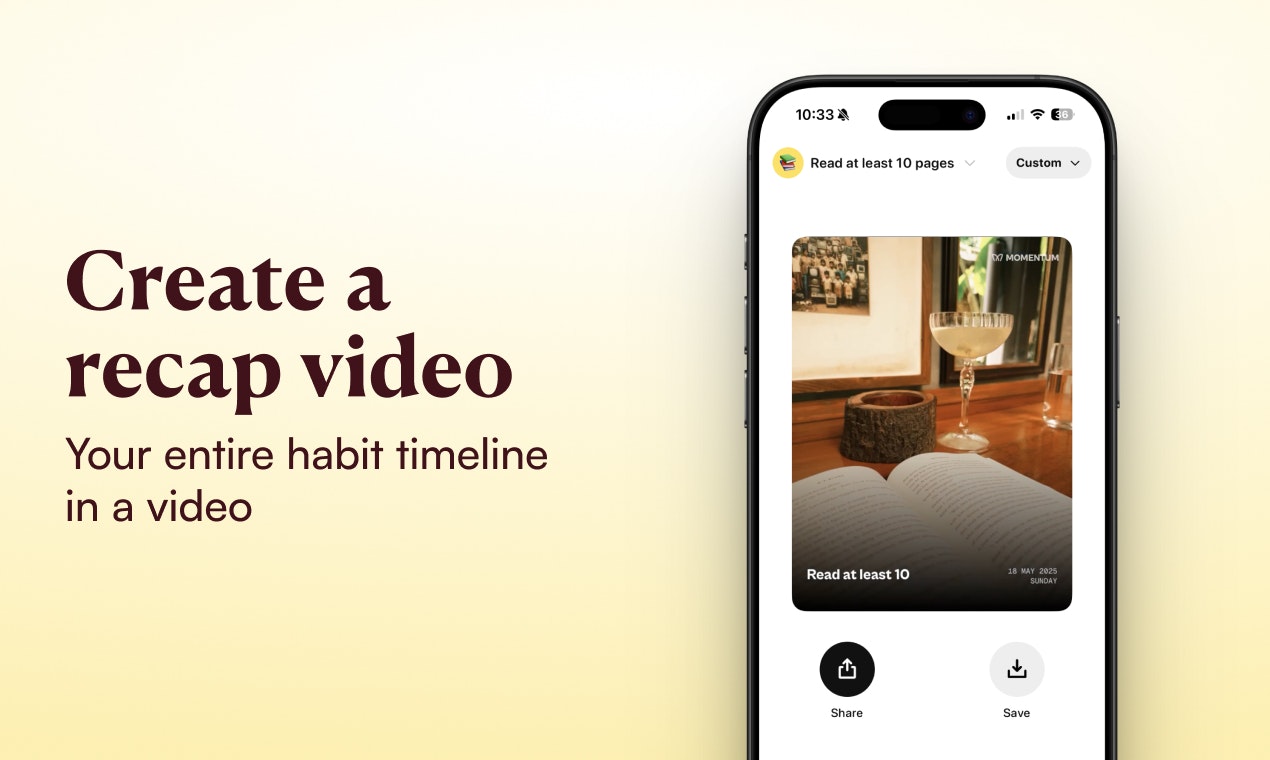 Mídia 4 de Momento para iOS - Rastreador de hábitos de foto
