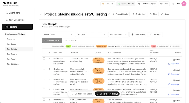 Muggle Test screenshot 5