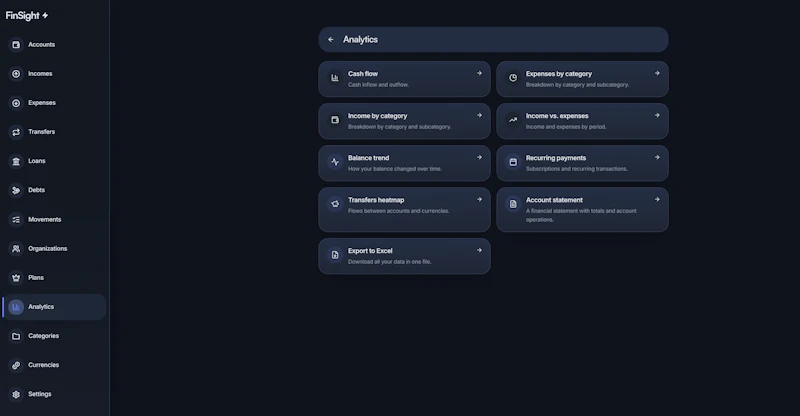 Finsight screenshot 5