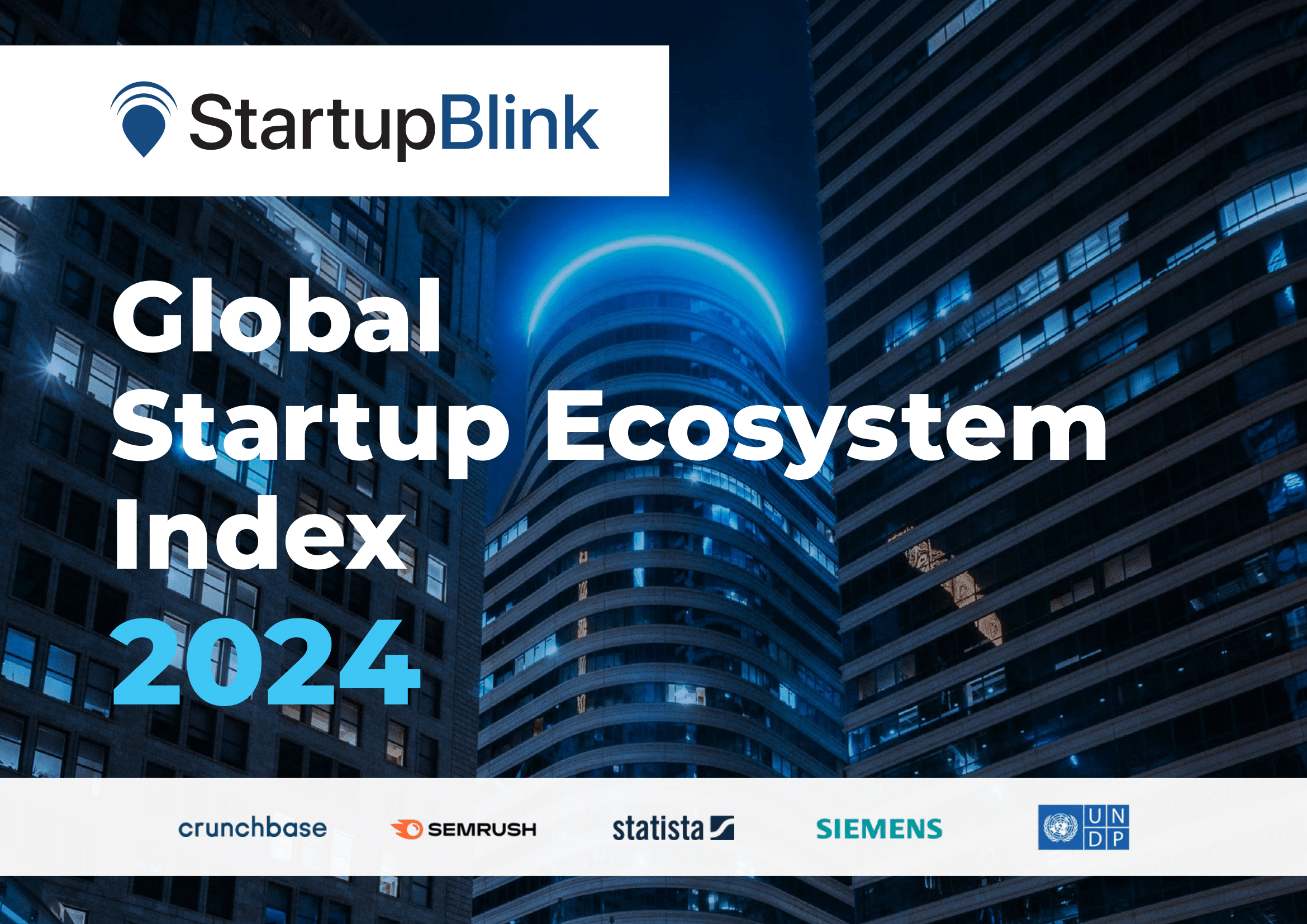 Mídia 3 de Classificação do ecossistema de inicialização: 1.000 cidades - Decida onde construir sua próxima startup usando nossos rankings!