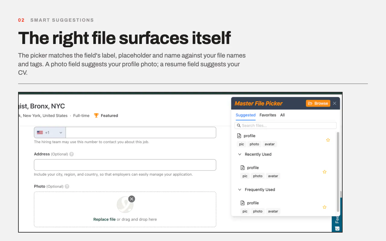 Master File Picker— Quick Upload Manager gallery image