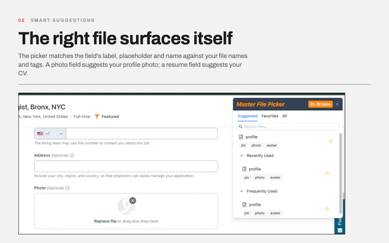 Master File Picker— Quick Upload Manager screenshot 2