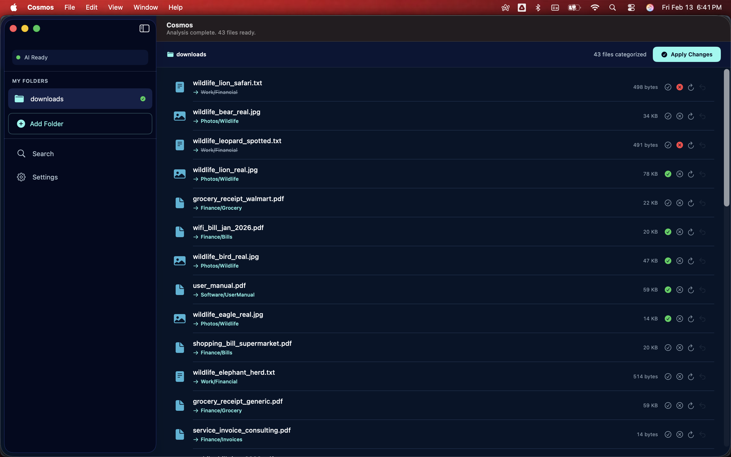 Cosmos - Screenshot 5 showing product features and functionality