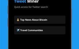 Tweet Miner media 1