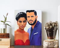 AI-Painted Romantic Printed Portraits media 3