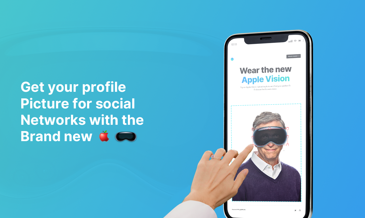 Tragen Sie Apple Vision - Verwandeln Sie Ihren Look mit Apple Vision, probieren Sie es an Medien 2