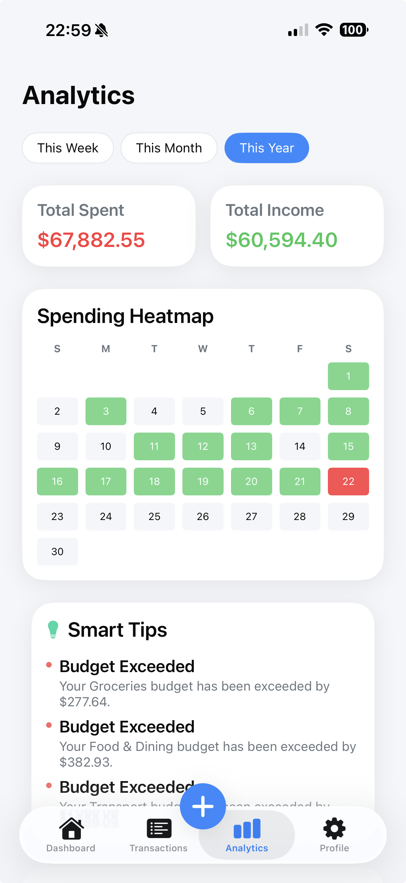 Spendlyst - Screenshot 5 showing product features and functionality