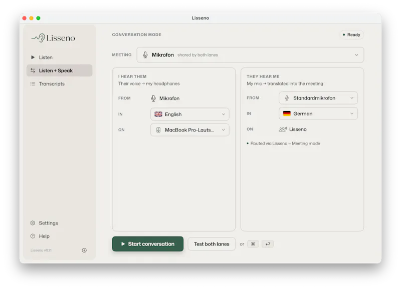 Lisseno screenshot 3