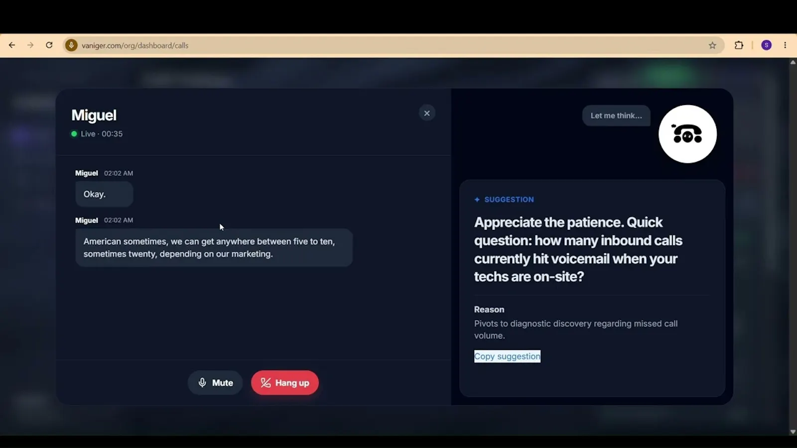Vaniger screenshot 2 (video preview)