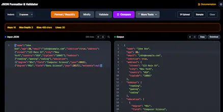 JSON Formatter Online gallery image
